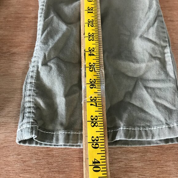 BKE Casuals Carter Jeans Men 33x30 Beige Low Rise Straight Leg Stretch Skater - Picture 7 of 13